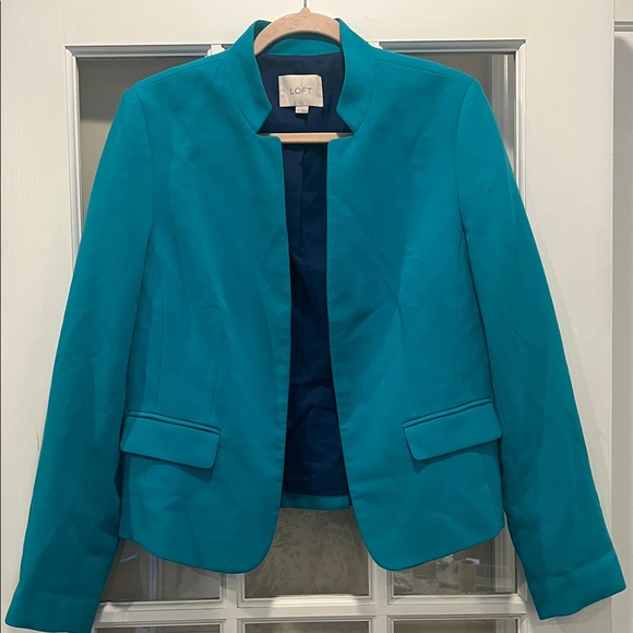 LOFT Jackets & Blazers - LOFT Vibrant Teal Blazer